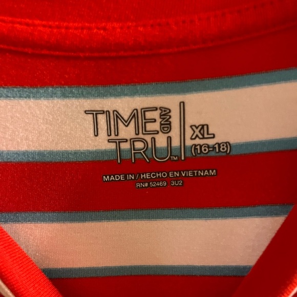 Striped Sleeveless Top - Picture 2 of 2